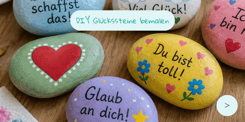 DIY Glückssteine bemalen DIY Glückssteine bemalen