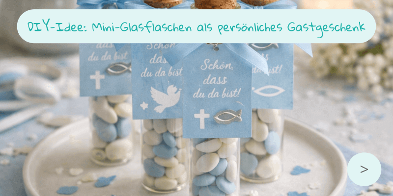 DIY Mini-Glasflaschen als persönliches Geschenk DIY Mini-Glasflaschen als persönliches Geschenk